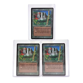 3 MTG: Legends "Concordant Crossroads" cards