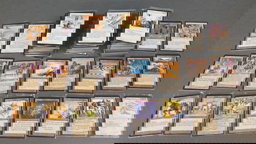 500 MTG: Legends White & Artifacts cards