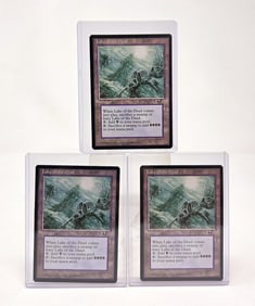 3 MTG: Alliances "Lake of the Dead" cards