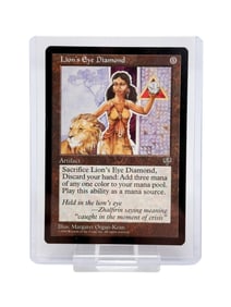 MTG: Mirage "Lion's Eye Diamond" card