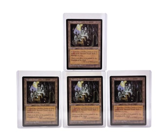 4 MTG: Tempest "Ancient Tomb" cards