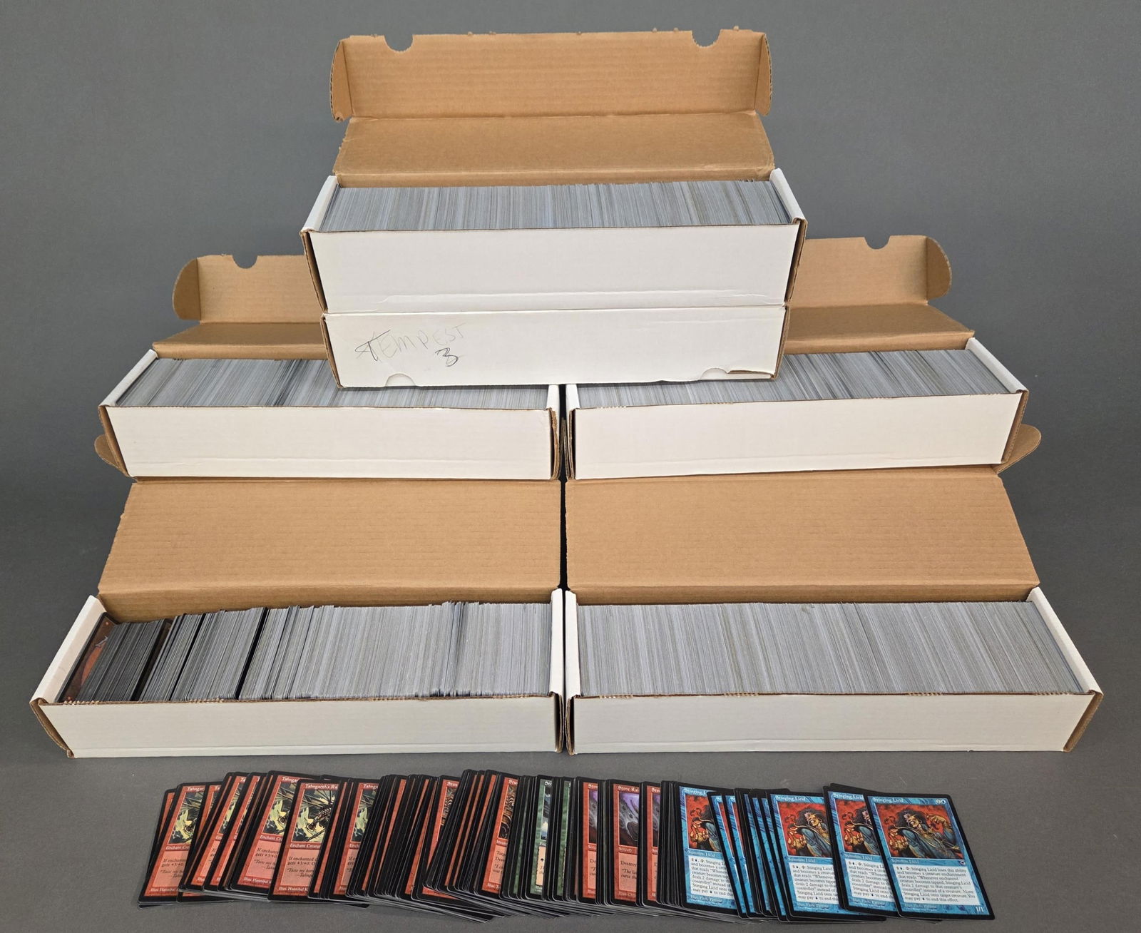 5500 MTG: Tempest cards (1 of 2)