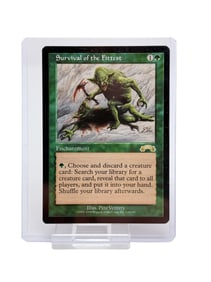 MTG: Exodus "Survival of the Fittest" card