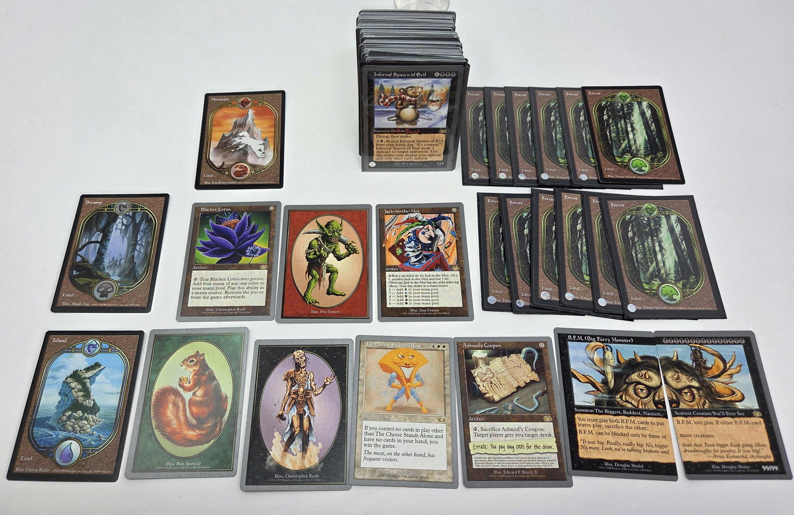 200 MTG: Unglued cards (1 of 3)