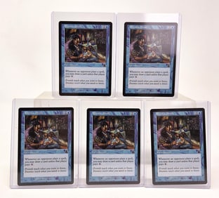 5 MTG: Prophecy "Rhystic Study" cards