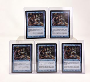 5 MTG: Prophecy "Rhystic Study" cards