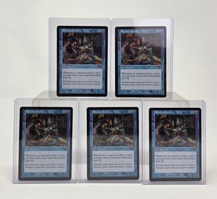 5 MTG: Prophecy "Rhystic Study" cards