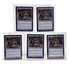 5 MTG: Prophecy "Rhystic Study" cards