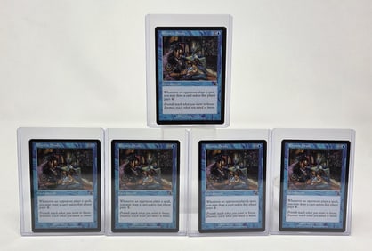5 MTG: Prophecy "Rhystic Study" cards