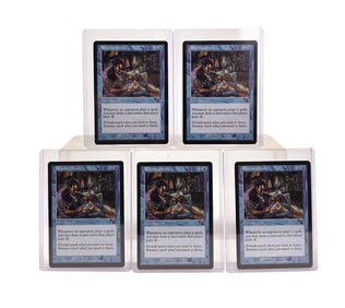 5 MTG: Prophecy "Rhystic Study" cards