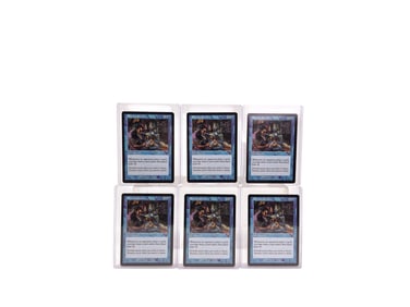 6 MTG: Prophecy "Rhystic Study" cards