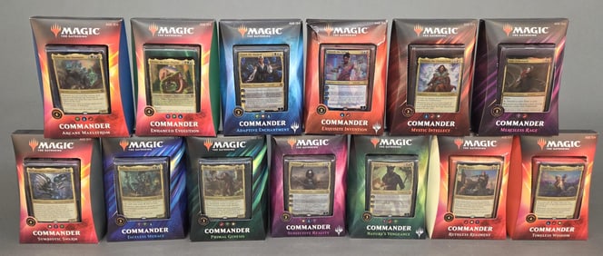 13 MTG: 2018-2020 Edition Commanders decks MIB