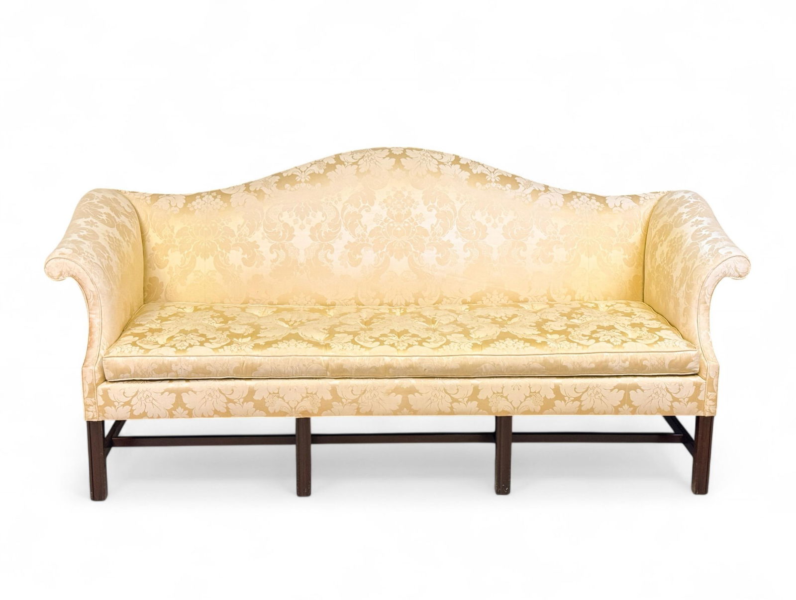 Chippendale style humpback sofa, 20th c.