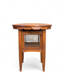 Stickley Brothers Arts & Crafts Oak Display Table