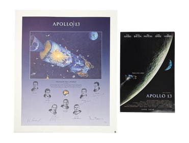 Bean, "Houston, We Have A Problem," 1995, Litho.