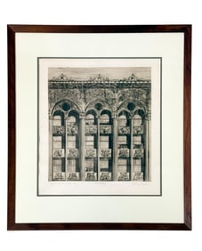 Haas, "Bayard (Condict) Building," 1970, Etching.