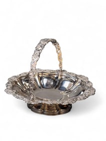 French Empire J.F. Veyrat silver basket