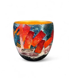 Bennett Bean earthenware bowl.