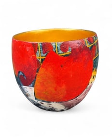 Bennett Bean earthenware bowl.