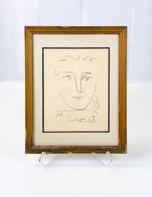 Picasso, "Pour Roby," c.1968, Etching.