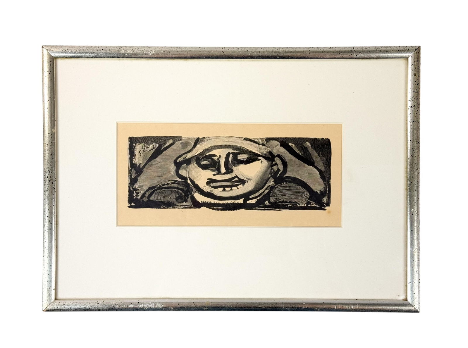 Rouault, "The Shooting Star Circus," Engraving. (1 of 3)