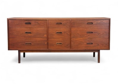 Jack Cartwright walnut credenza.