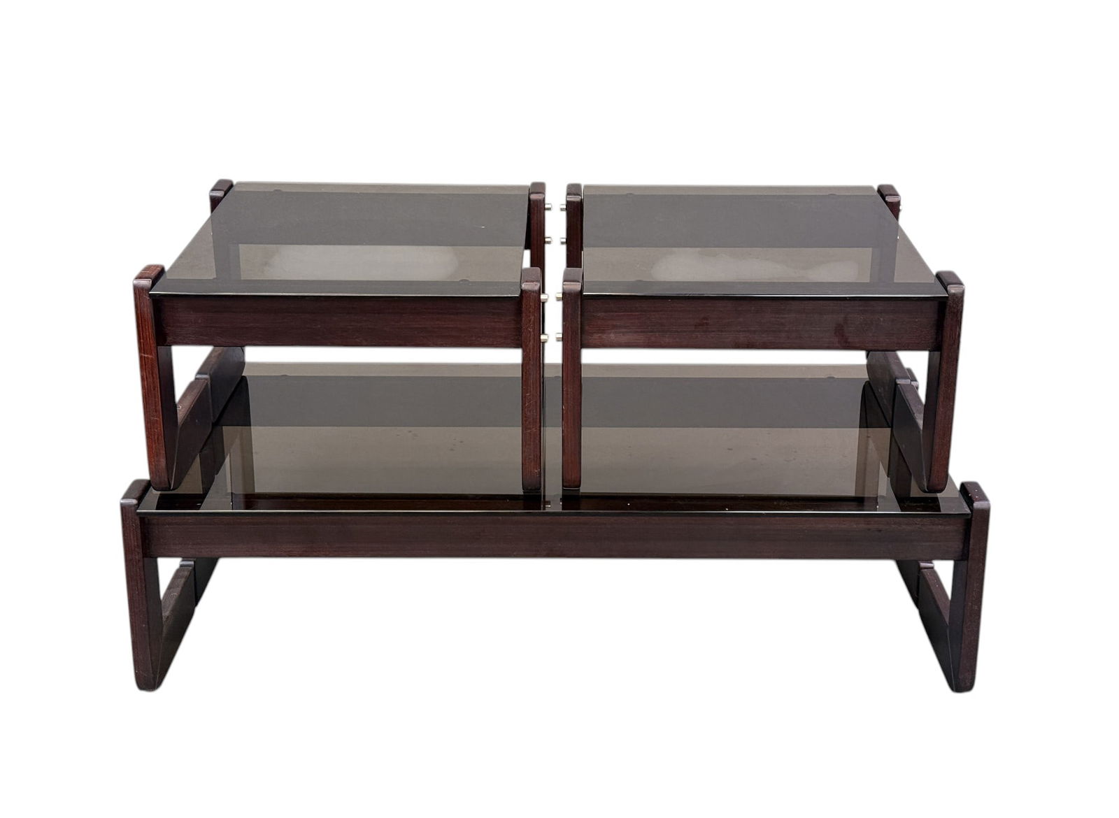 Percival Lafer coffee table and end table. (1 of 10)