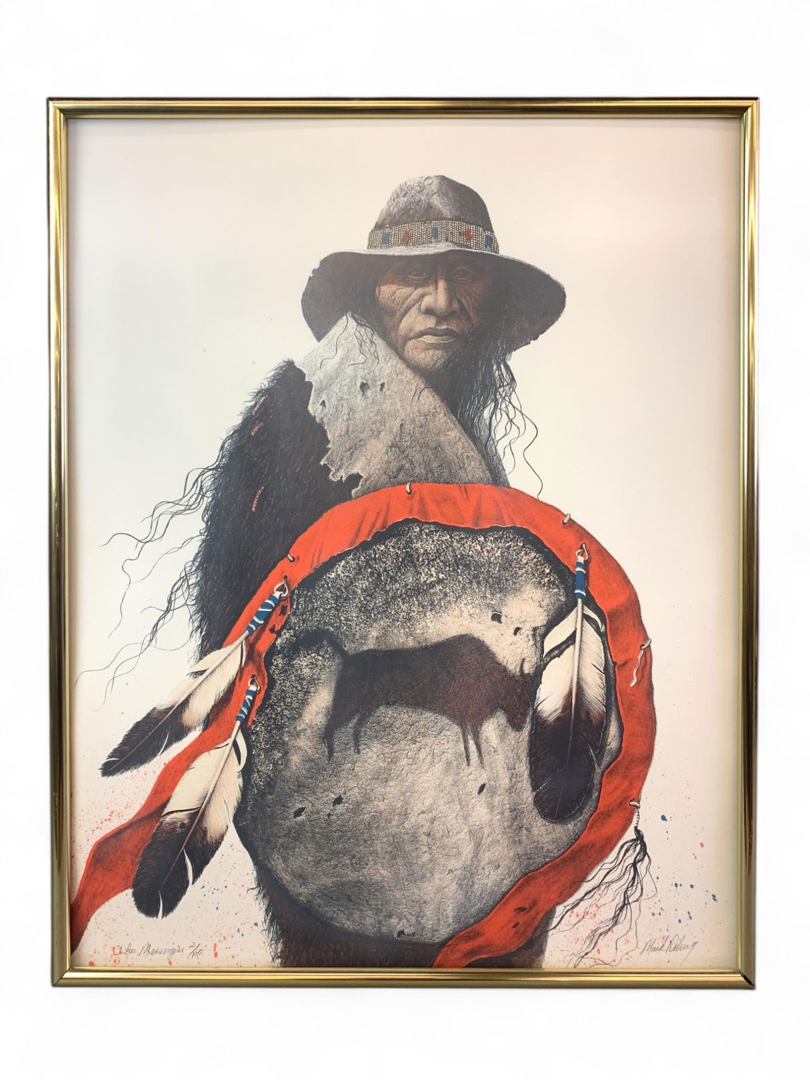 Mark Rohrig, "The Messenger," Giclee. (1 of 6)