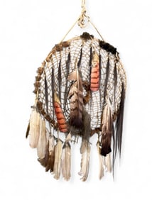 Native American dream catcher, 20th c.
