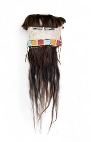Hopi longhair katsina mask, 20th c.