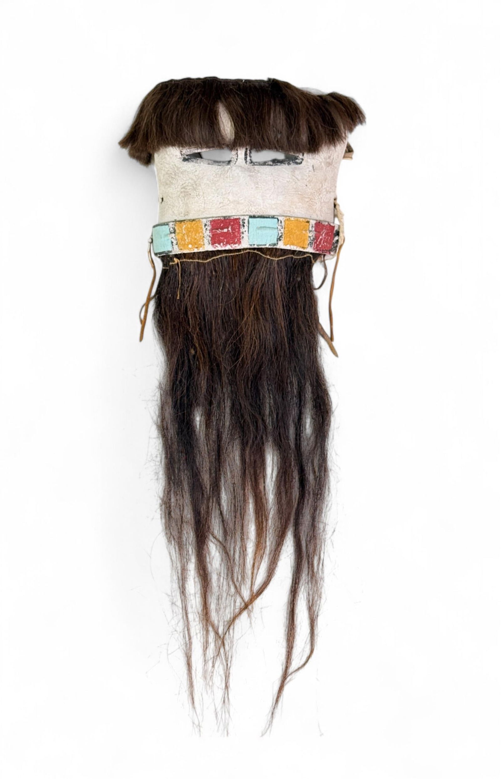 Hopi longhair katsina mask, 20th c. (1 of 5)