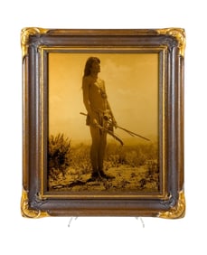Curtis, "Hopi Snake Priest," 1907, Photograph.