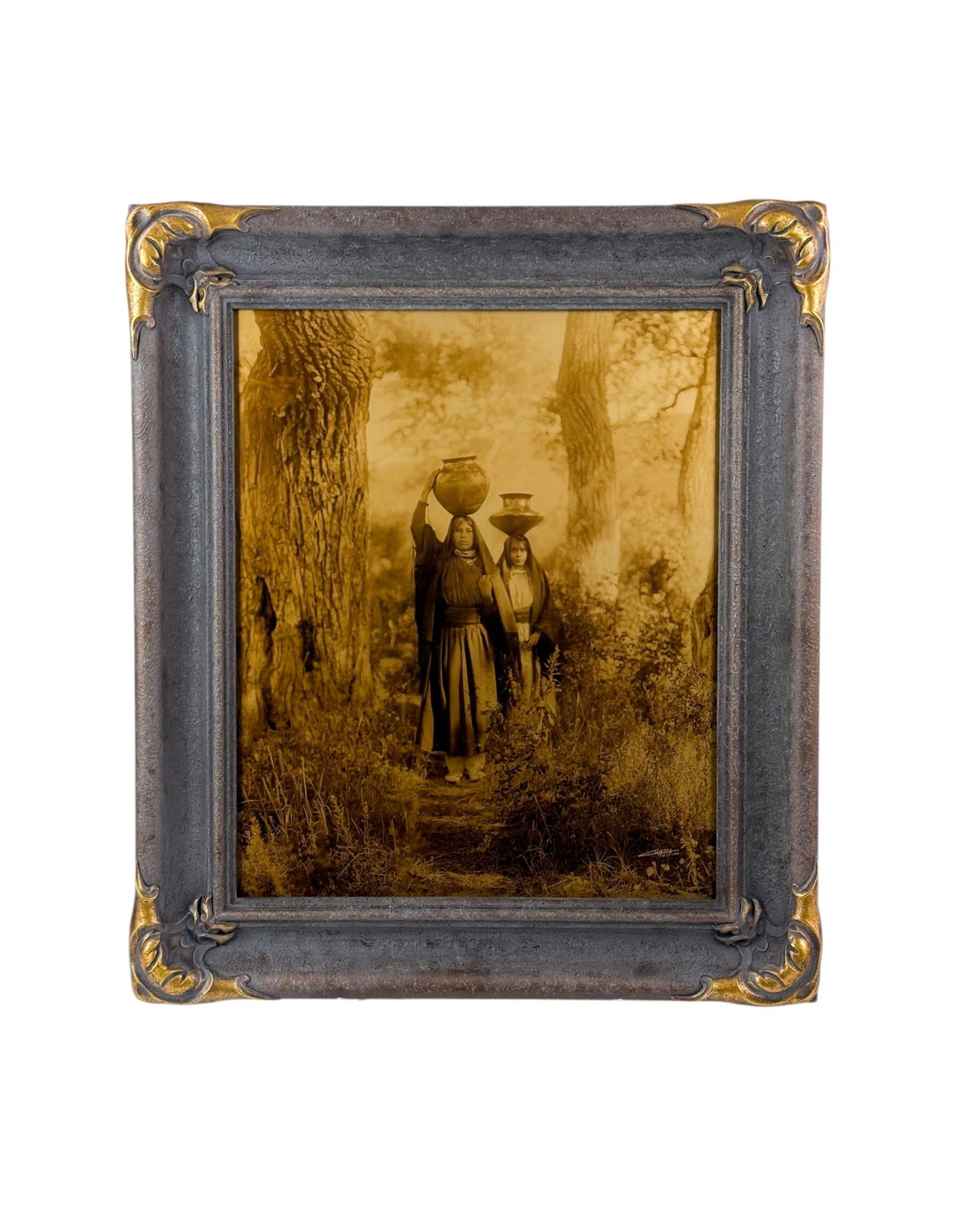 Curtis, "Taos Water Girls," 1905, Photograph. (1 of 4)