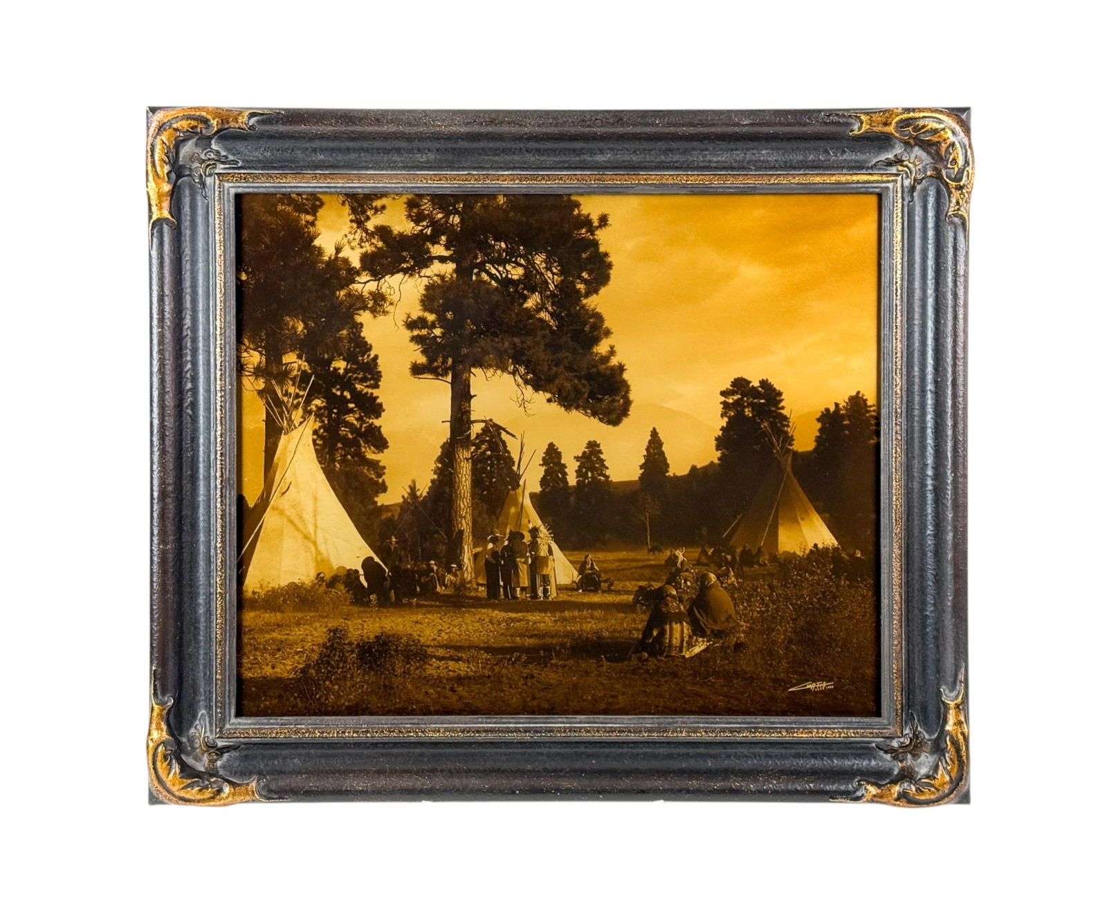 Curtis, "Flat Camp...Jocko," 1910, Photograph. (1 of 4)