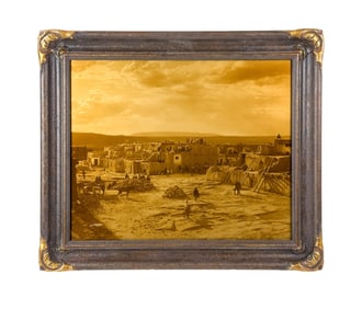Curtis, "A Feast Day at Acoma," 1904, Photograph.