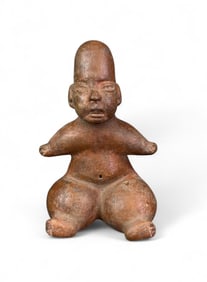 Olmec baby figure, Mexico.