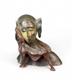 Mimmo Paladino, Senza Titolo, 1983, Bronze.