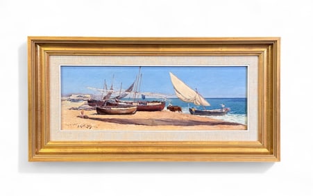 Juan Martinez Abades, "Playa de Mataroi," O/C.