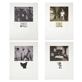 Mthethwa, "The View I-IV," 1997, Photolithograph.
