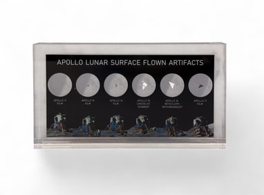 Apollo lunar surface flown artifacts.