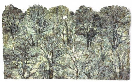 Lesley Richmond, "Tree Scape 6," 2008.