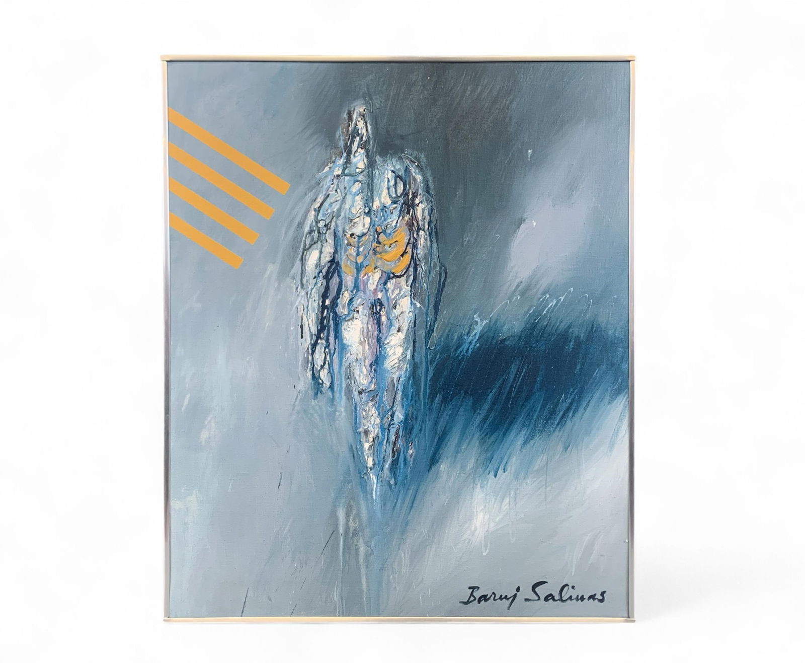 Baruj Salinas, "No Rays of Hope," O/C. (1 of 6)