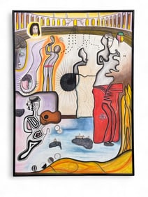 Surrealist composition, 1997, A/C.