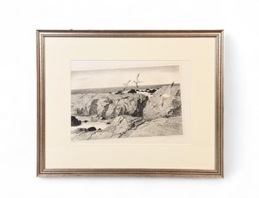 Wengenroth, "Afternoon Light", 1972, Lithograph.