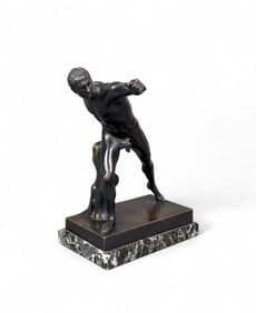 Borghese Gladiator, bronze.