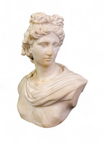 F. Romanelli, Bust of a man, 1894.
