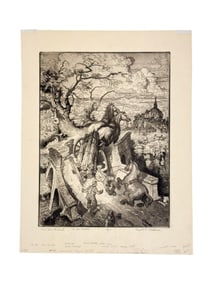 Weidenaar, "Home From The Forest," 1942.