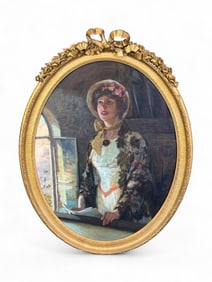 Portrait of a lady, O/P.