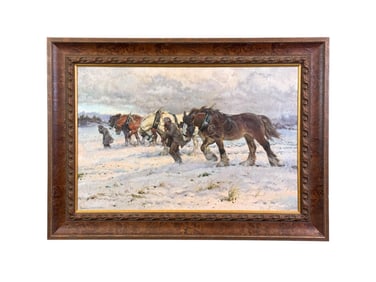 Rosemary Sarah Welch, Horses, O/C.