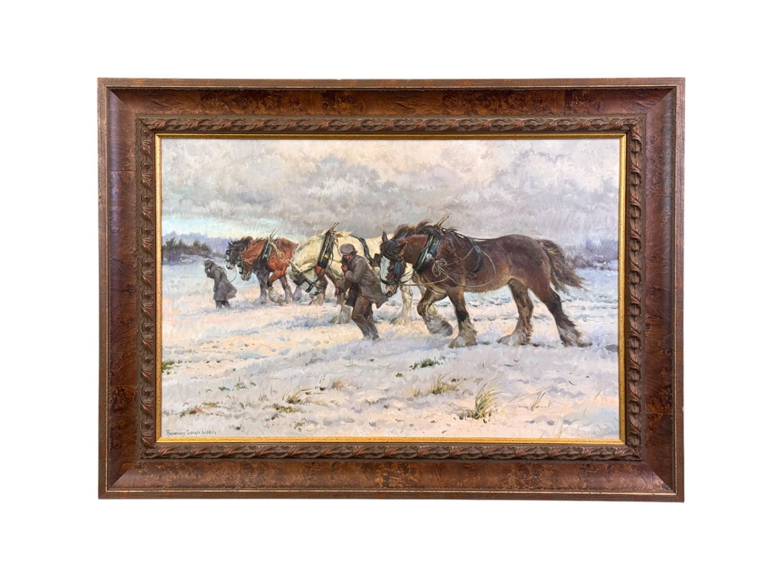 Rosemary Sarah Welch, Horses, O/C. (1 of 6)